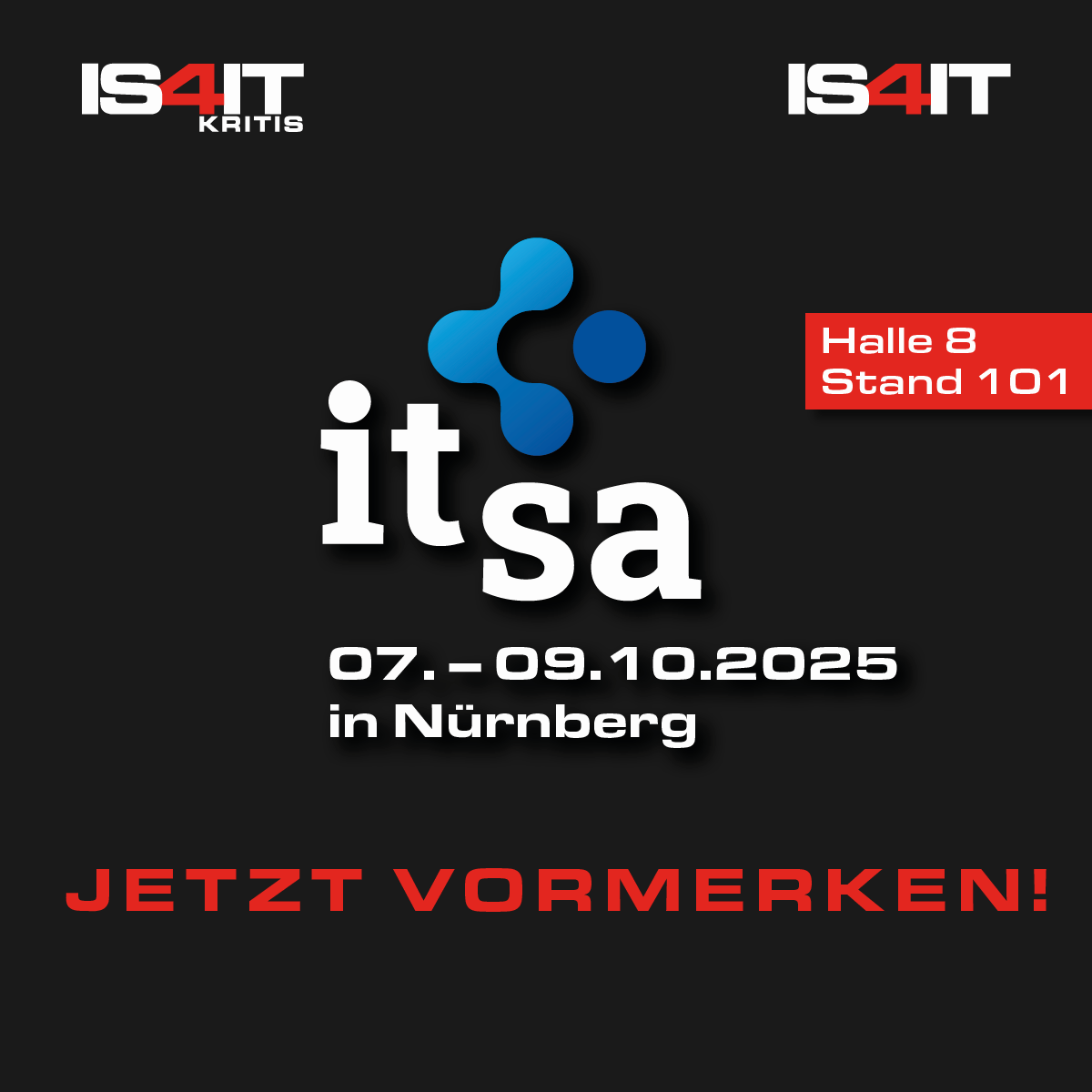 it-sa 2025 – Cybersecurity im Fokus!